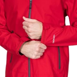 Trespass Men’s DLX Waterproof Jacket Lozano -Adventure Pulse lozano majkrao10003 red m06