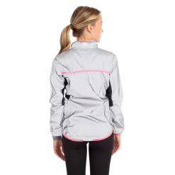 Trespass Womens Reflective Active Jacket Lumi - Junior Size 12 Trespass Womens Reflective Active Jacket Lumi - Junior Size -Adventure Pulse lumi fajkral20007 svr m03