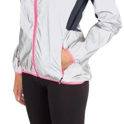 Trespass Womens Reflective Active Jacket Lumi - Junior Size 14 Trespass Womens Reflective Active Jacket Lumi - Junior Size -Adventure Pulse lumi fajkral20007 svr m07