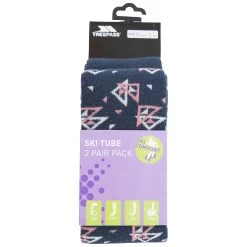 Trespass Womens Tube Socks Luv -Adventure Pulse luv fasoskj20001 ndr b
