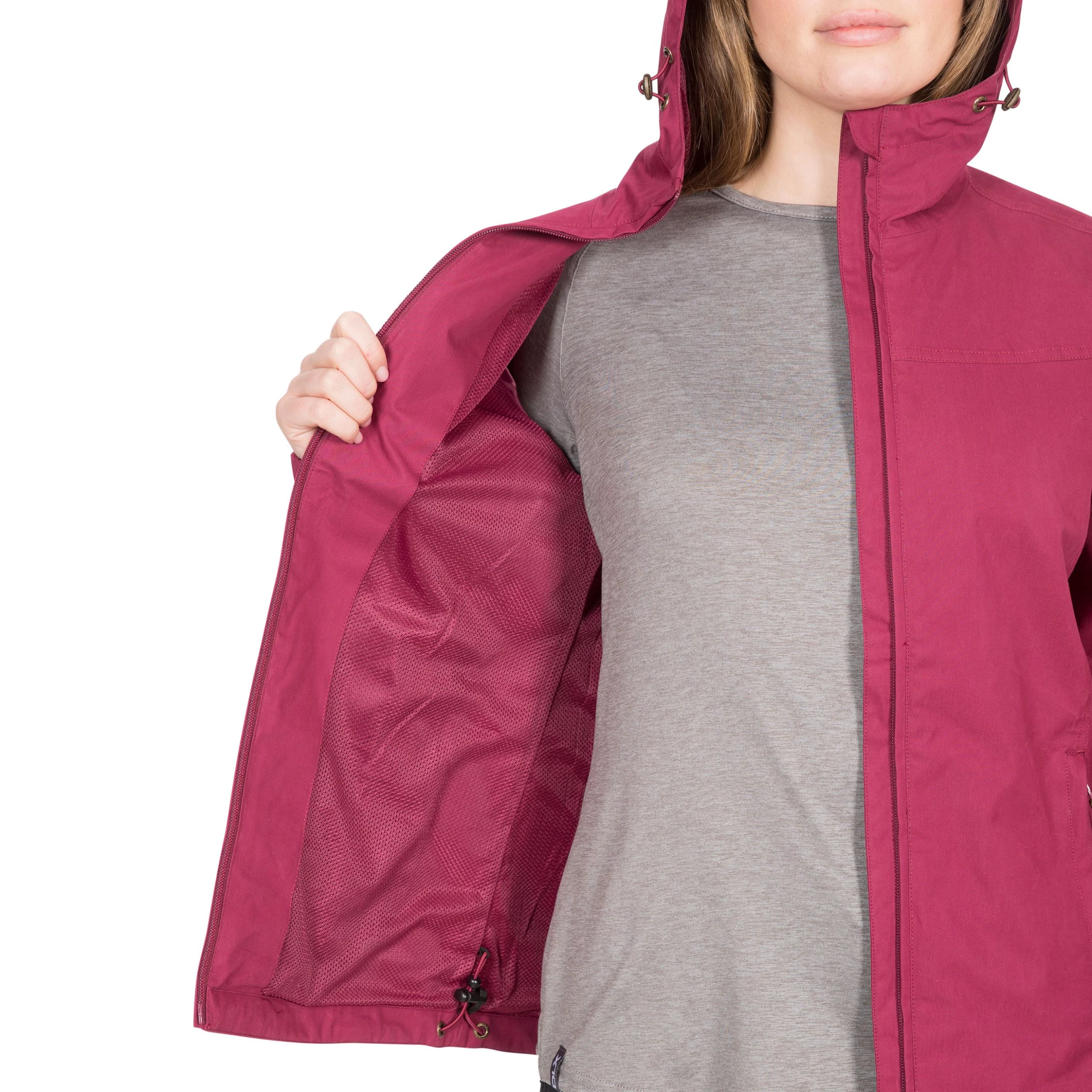 Trespass DLX Womens Waterproof Jacket Lynden 7 Trespass DLX Womens Waterproof Jacket Lynden - Image 7