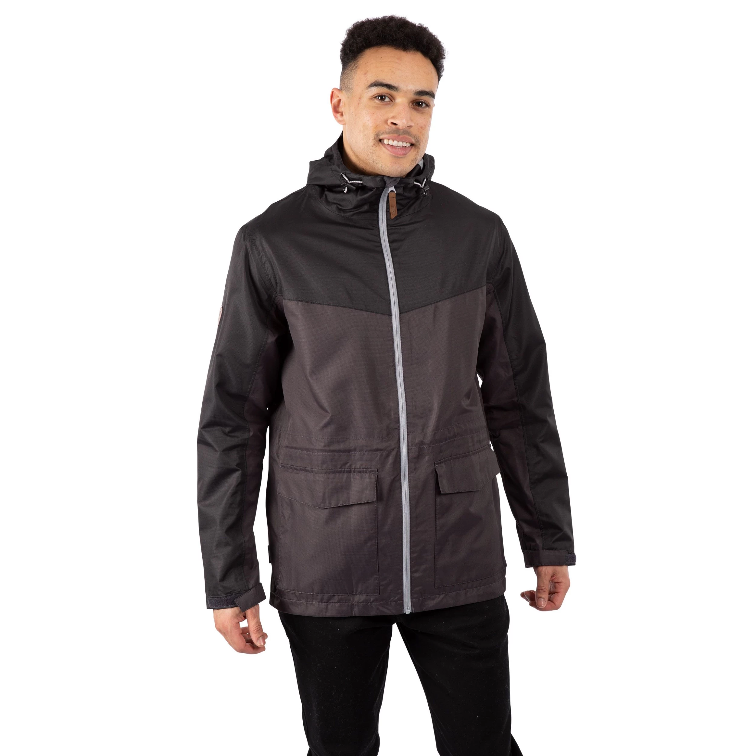 Trespass Male Rainwear Tp75 Major Grey 4XL 3 Trespass Male Rainwear Tp75 Major Grey 4XL - Image 3