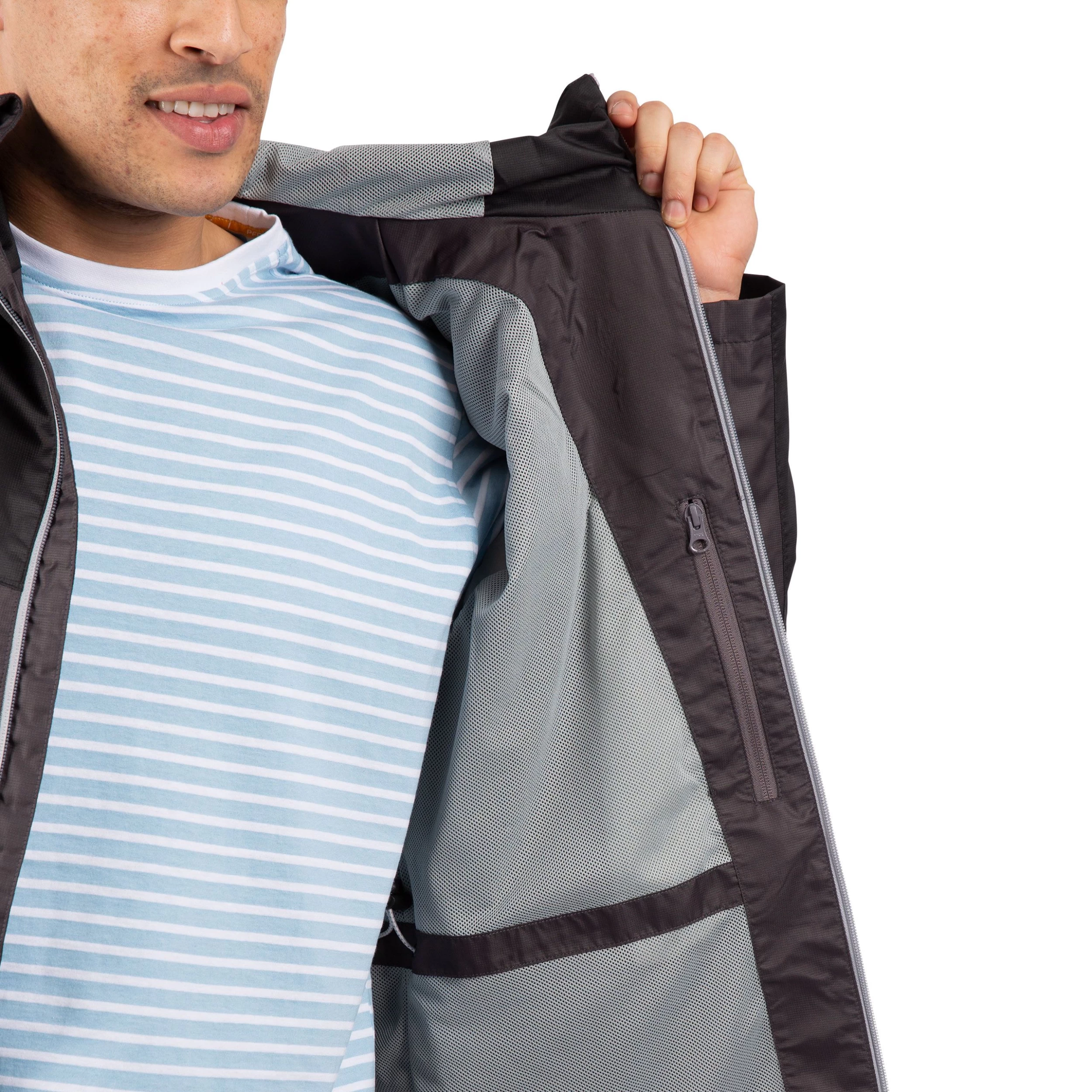 Trespass Male Rainwear Tp75 Major Grey 4XL 7 Trespass Male Rainwear Tp75 Major Grey 4XL - Image 7