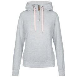 TRESPASS FEMALE LOUNGEWEAR HOODIE MAREN - DARK GREY MARL L