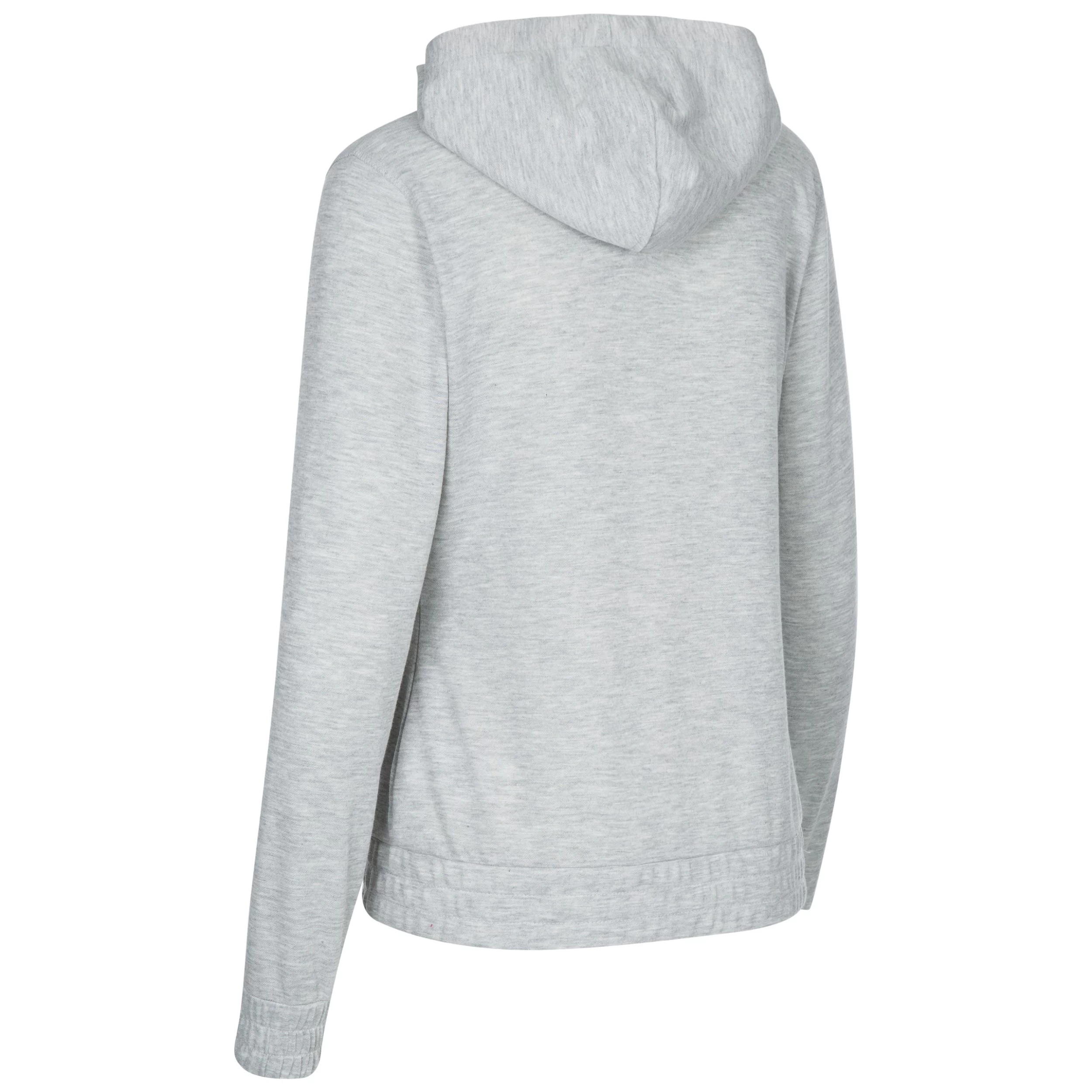 TRESPASS FEMALE LOUNGEWEAR HOODIE MAREN - DARK GREY MARL L 2 TRESPASS FEMALE LOUNGEWEAR HOODIE MAREN - DARK GREY MARL L - Image 2