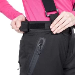 Trespass DLX Womens Waterproof Ski Trousers Marisol -Adventure Pulse marisol fabtskn20002 blk m06