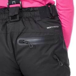 Trespass DLX Womens Waterproof Ski Trousers Marisol -Adventure Pulse marisol fabtskn20002 blk m07