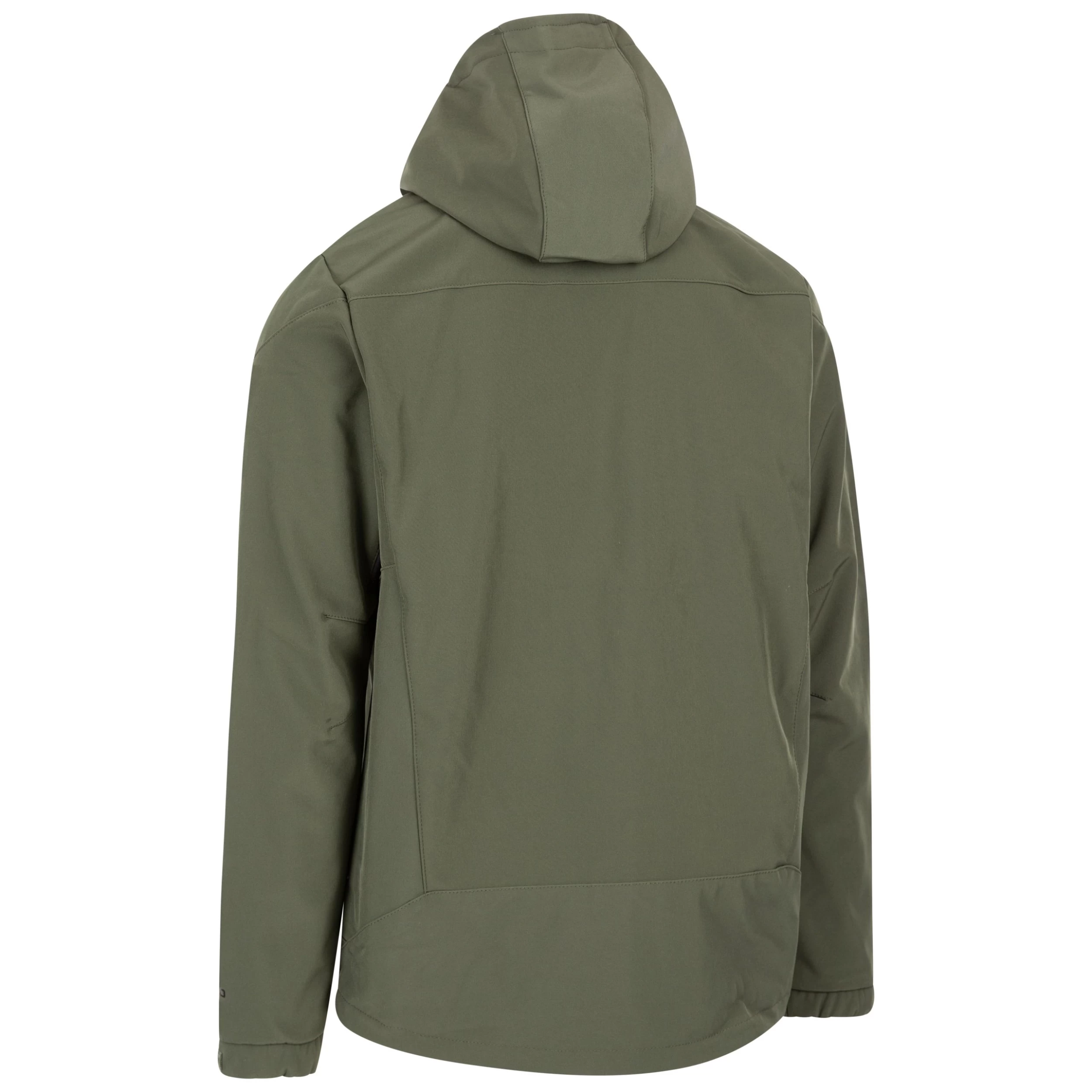 Trespass Mens Softshell Jacket Marlon B - BLACK 4XL 9 Trespass Mens Softshell Jacket Marlon B - BLACK 4XL - Image 9