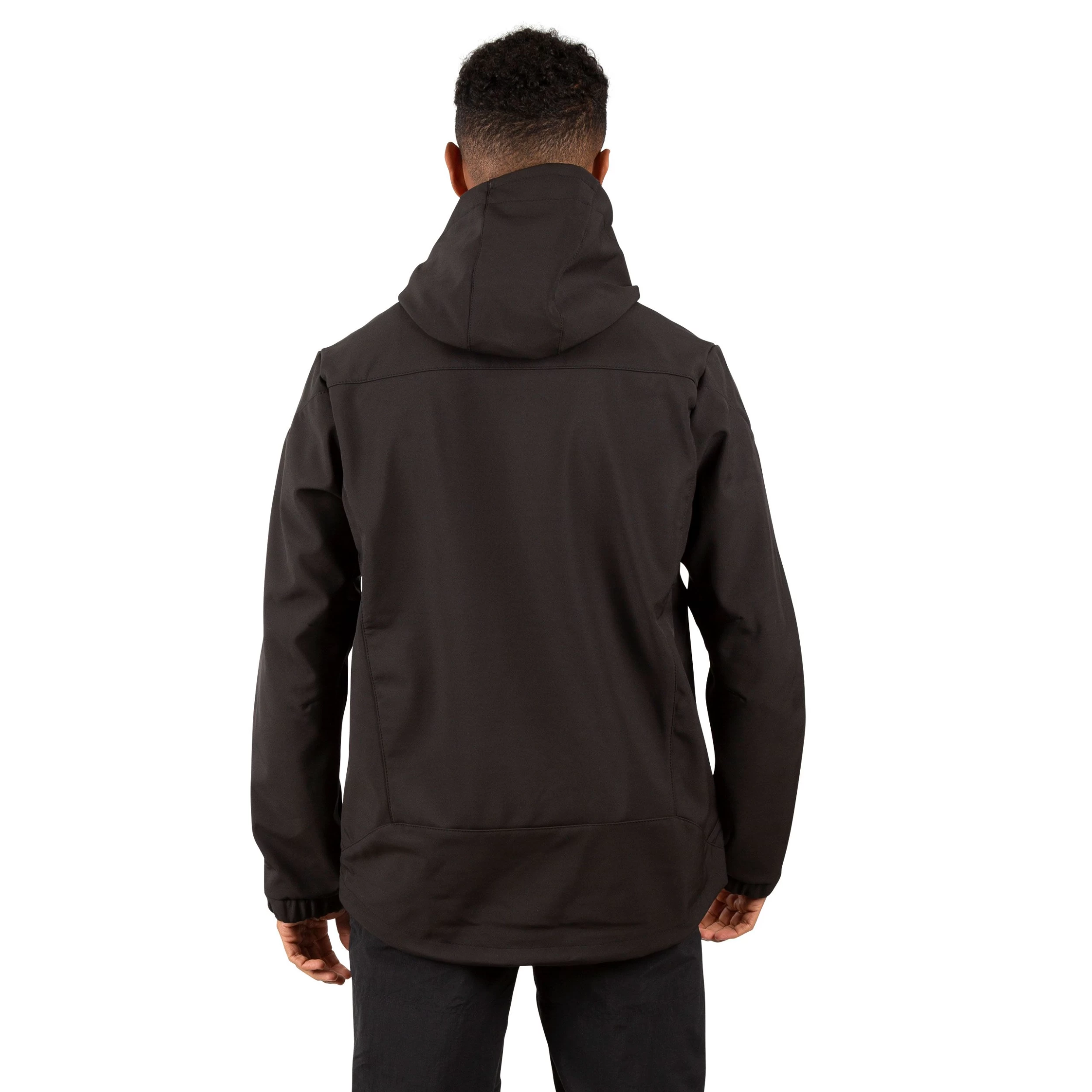 Trespass Mens Softshell Jacket Zip Pockets Chin Guard Marlon 6 Trespass Mens Softshell Jacket Zip Pockets Chin Guard Marlon - Image 6