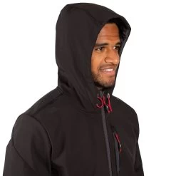 Trespass Mens Softshell Jacket Zip Pockets Chin Guard Marlon 15 Trespass Mens Softshell Jacket Zip Pockets Chin Guard Marlon -Adventure Pulse marlon majksstr0011 blk m03