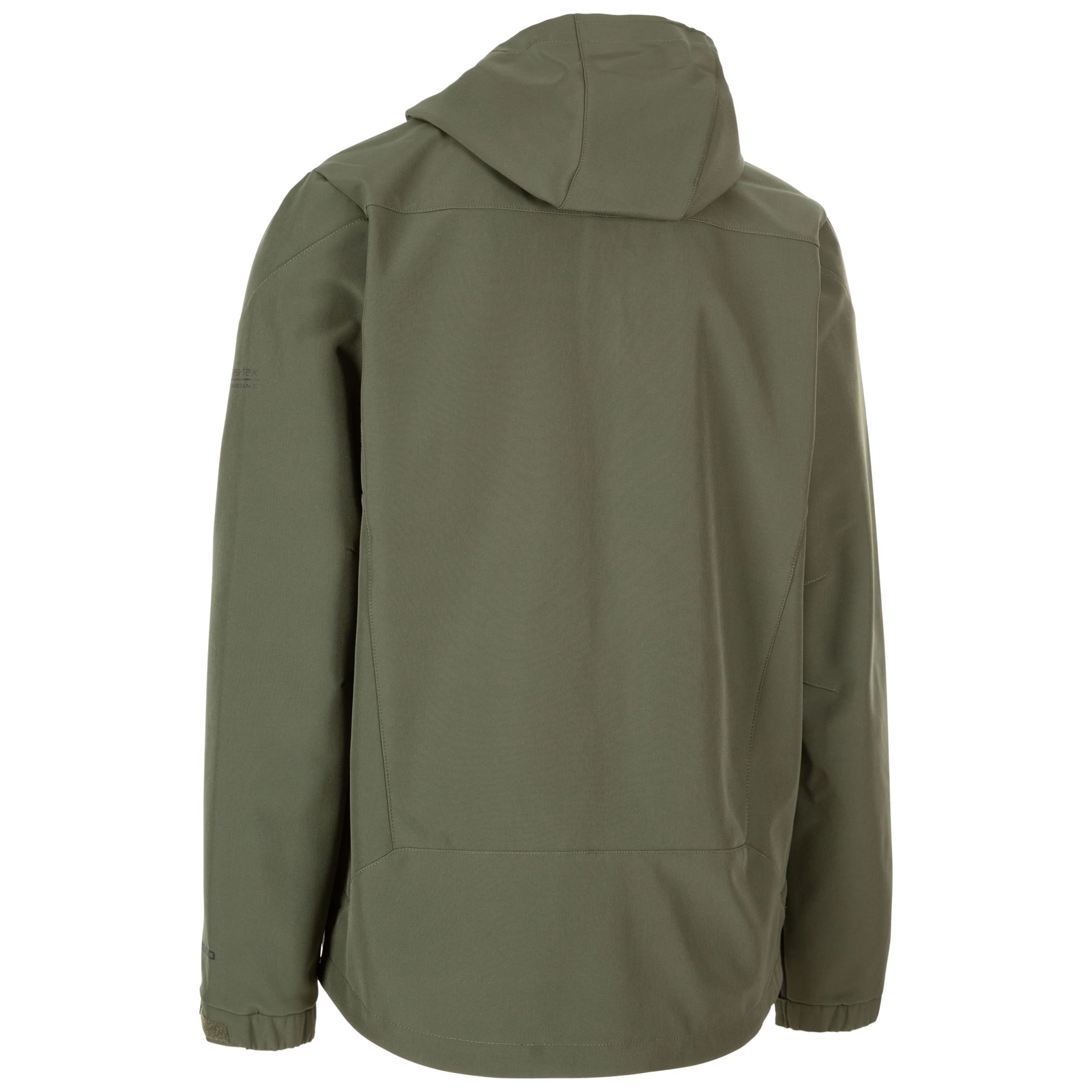 Trespass Mens Softshell Jacket Zip Pockets Chin Guard Marlon 2 Trespass Mens Softshell Jacket Zip Pockets Chin Guard Marlon - Image 2