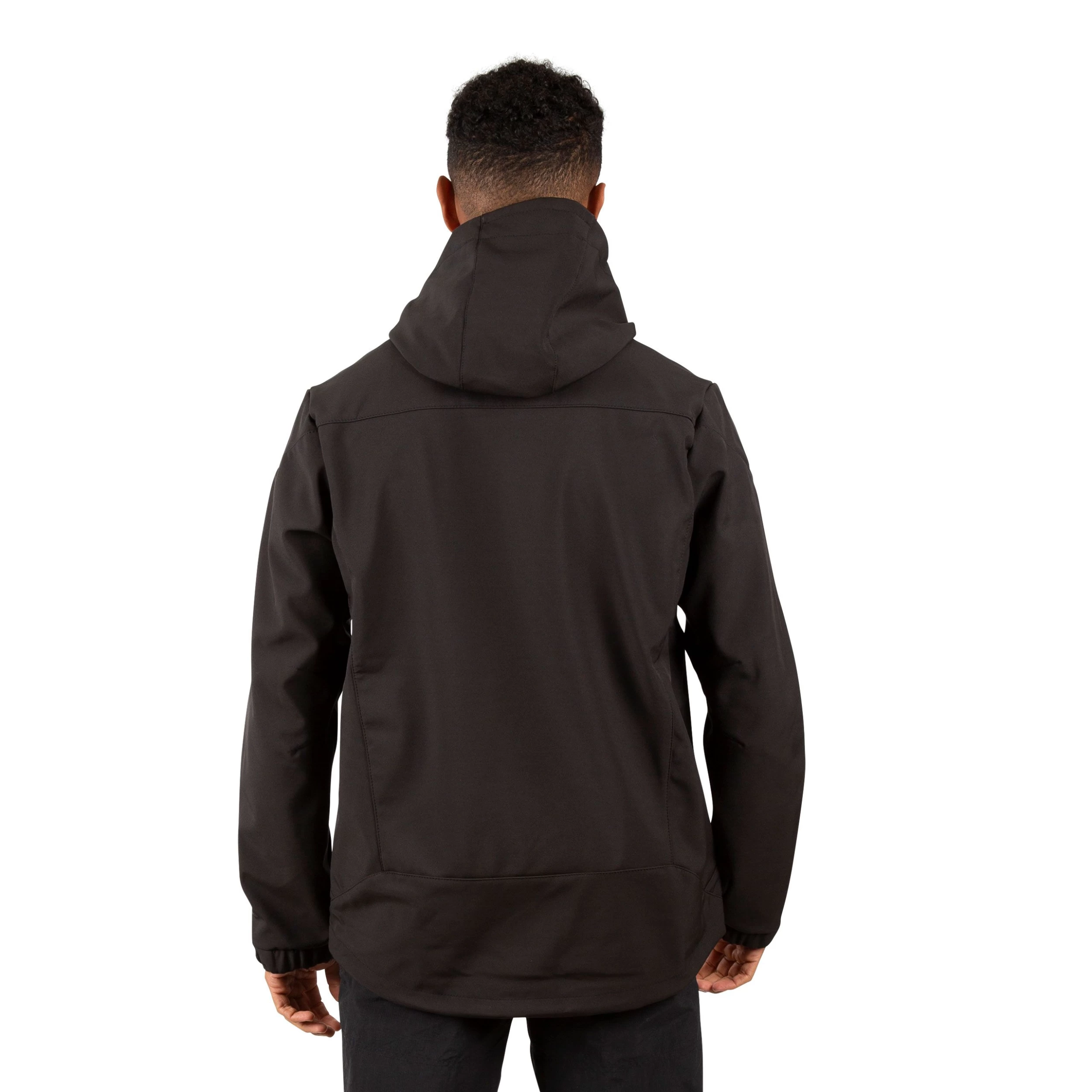 Trespass Mens Softshell Jacket Marlon B - BLACK 4XL 4 Trespass Mens Softshell Jacket Marlon B - BLACK 4XL - Image 4