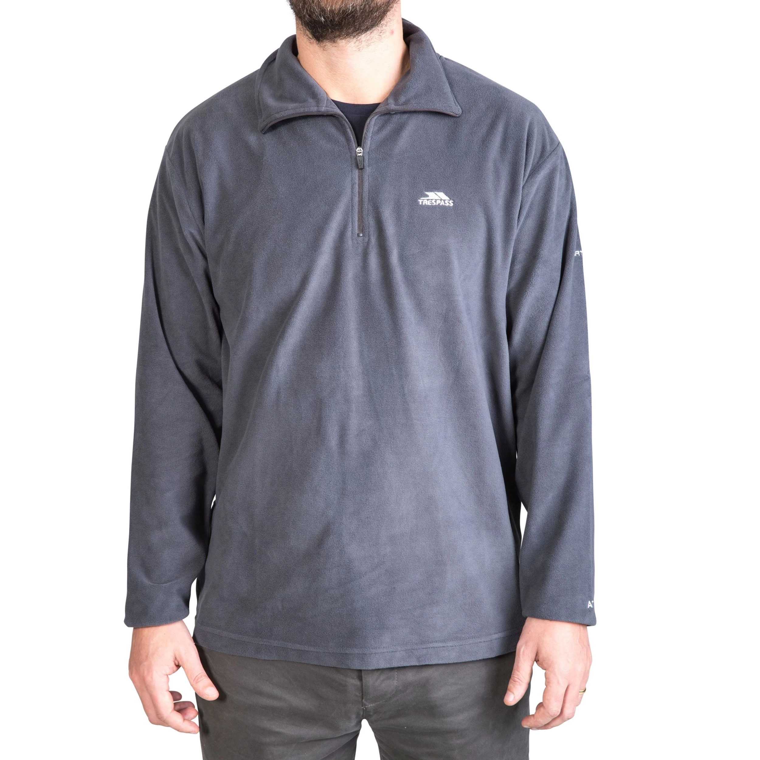 Trespass Men's 1/2 Zip Fleece Masonville - Junior Size 10 Trespass Men's 1/2 Zip Fleece Masonville - Junior Size - Image 10