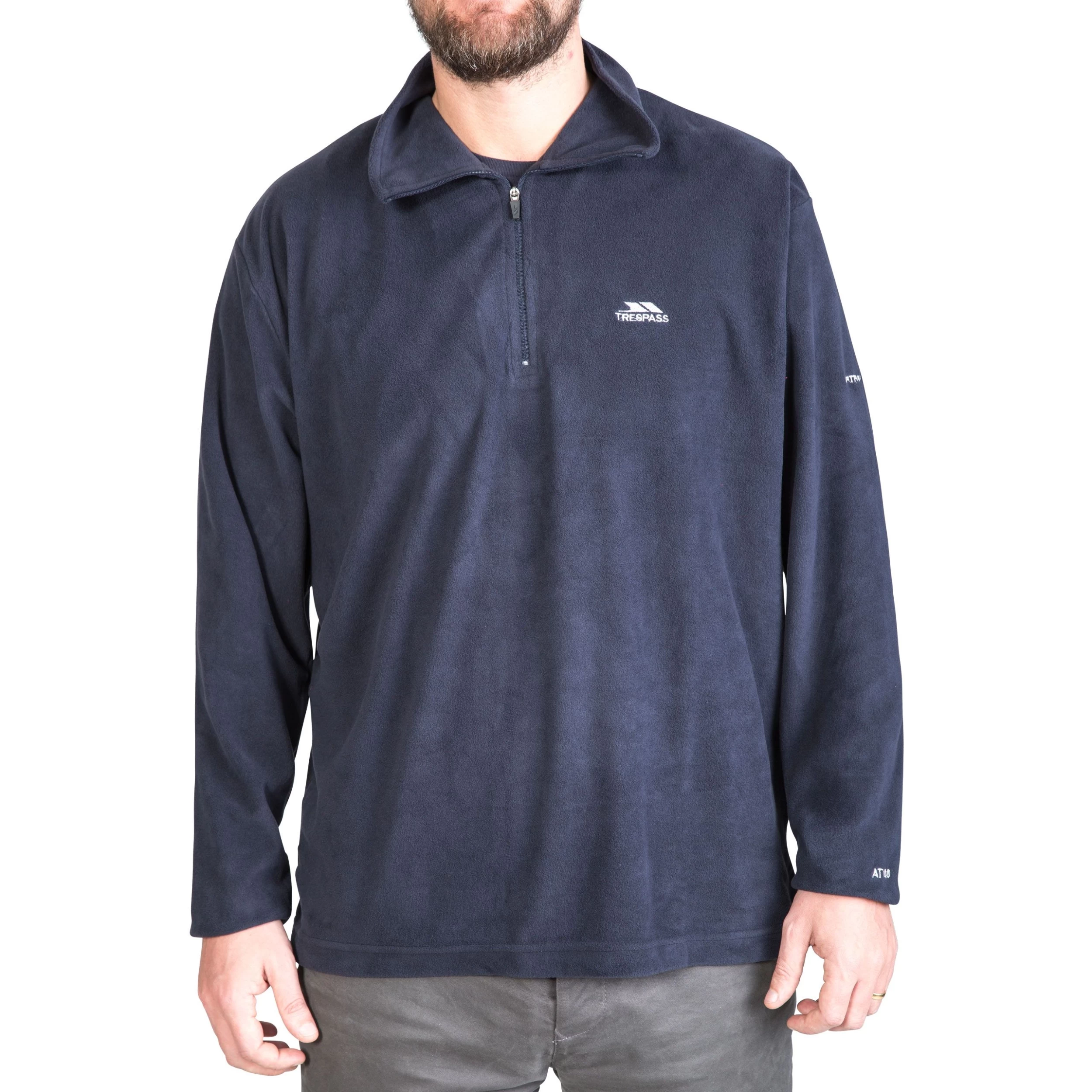 Trespass Men's 1/2 Zip Fleece Masonville - Junior Size 14 Trespass Men's 1/2 Zip Fleece Masonville - Junior Size - Image 14