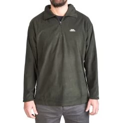 Trespass Men's 1/2 Zip Fleece Masonville - Junior Size 36 Trespass Men's 1/2 Zip Fleece Masonville - Junior Size -Adventure Pulse masonville maflmfj20003 oli m1