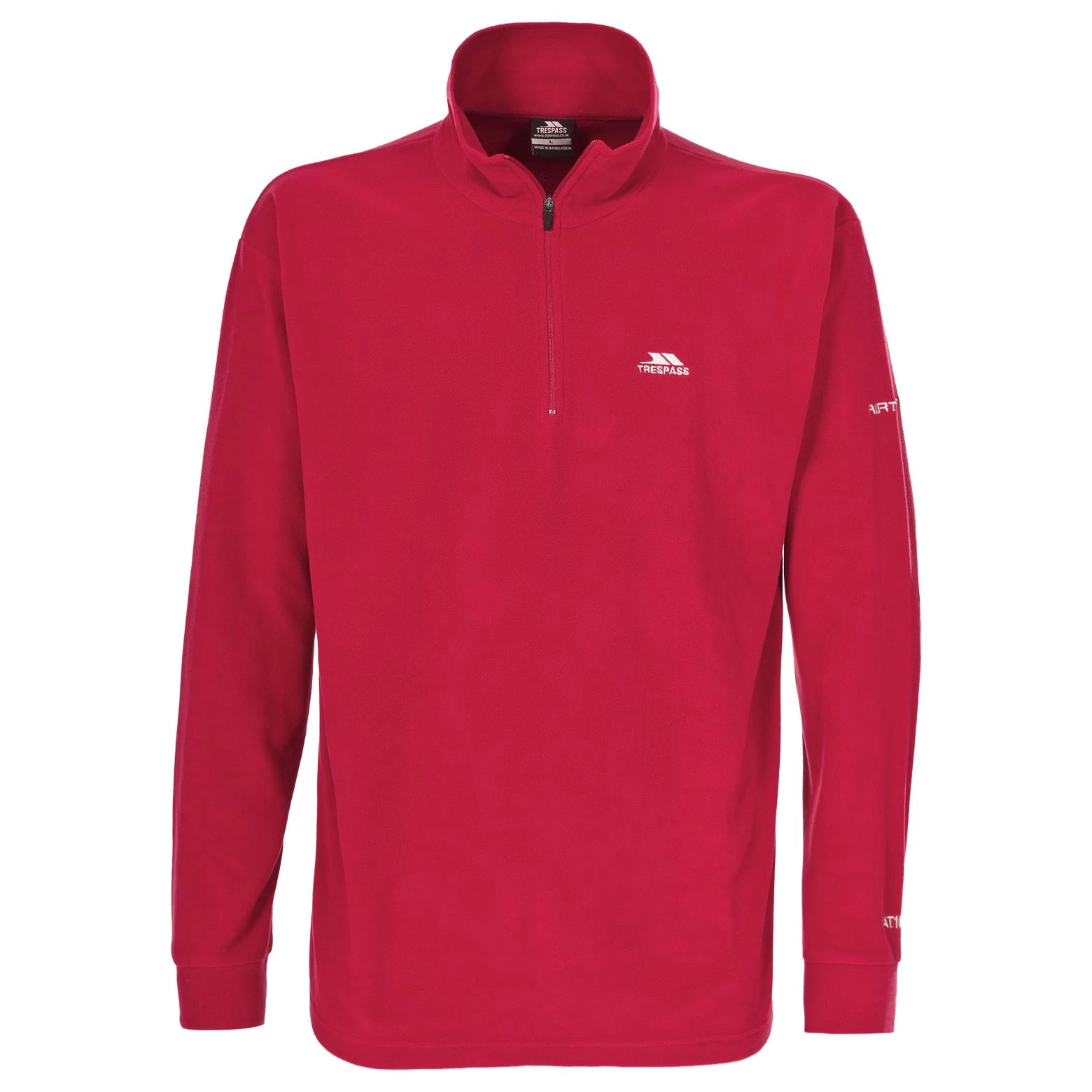 Trespass Men's 1/2 Zip Fleece Masonville - Junior Size 1 Trespass Men's 1/2 Zip Fleece Masonville - Junior Size