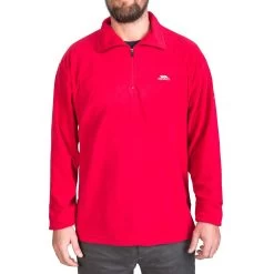 Trespass Men's 1/2 Zip Fleece Masonville - Junior Size 22 Trespass Men's 1/2 Zip Fleece Masonville - Junior Size -Adventure Pulse masonville maflmfj20003 red m1 1