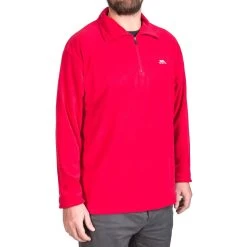 Trespass Men's 1/2 Zip Fleece Masonville - Junior Size 24 Trespass Men's 1/2 Zip Fleece Masonville - Junior Size -Adventure Pulse masonville maflmfj20003 red m2