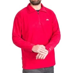 Trespass Men's 1/2 Zip Fleece Masonville - Junior Size 25 Trespass Men's 1/2 Zip Fleece Masonville - Junior Size -Adventure Pulse masonville maflmfj20003 red m3