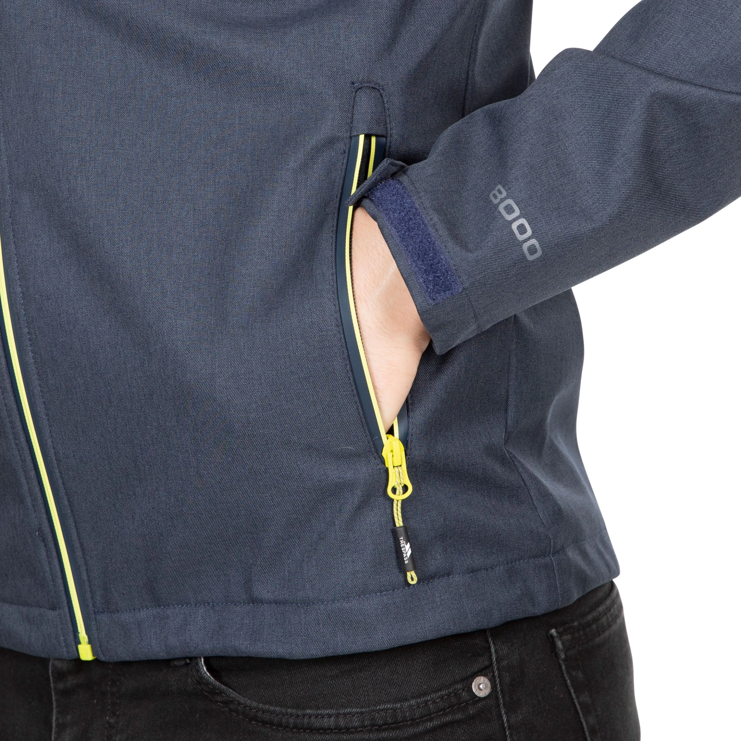 Trespass Men's Water Resistant Softshell Jacket Maverick 6 Trespass Men's Water Resistant Softshell Jacket Maverick - Image 6