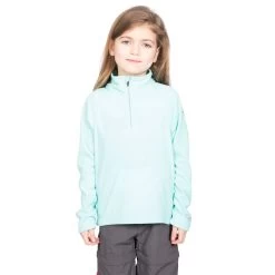 Trespass Kids Half Zip Fleece Meadows 22 Trespass Kids Half Zip Fleece Meadows -Adventure Pulse meadows fcflmfn20001 tro m02