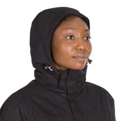 Trespass DLX Womens Waterproof Jacket Padded Mendell 31 Trespass DLX Womens Waterproof Jacket Padded Mendell -Adventure Pulse mendell fajkratr0001 blk m06