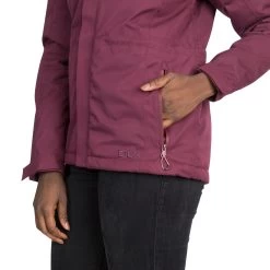 Trespass DLX Womens Waterproof Jacket Padded Mendell 39 Trespass DLX Womens Waterproof Jacket Padded Mendell -Adventure Pulse mendell fajkratr0001 fig m06