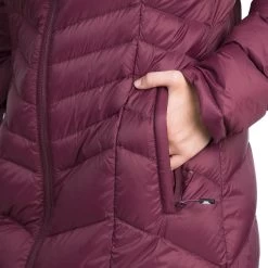 Trespass Womens Down Jacket Lightweight Micaela -Adventure Pulse micaela fajkdotr0001 fig m04