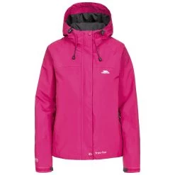 Trespass Womens Hooded Waterproof Jacket Miyake