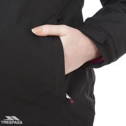 Trespass Womens 3 In 1 Jacket Hooded Madalin - Junior Size 32 Trespass Womens 3 In 1 Jacket Hooded Madalin - Junior Size -Adventure Pulse model 3in1 madalin black 18