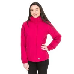 Trespass Womens 3 In 1 Jacket Hooded Madalin - Junior Size 35 Trespass Womens 3 In 1 Jacket Hooded Madalin - Junior Size -Adventure Pulse model 3in1 madalin cerise 1