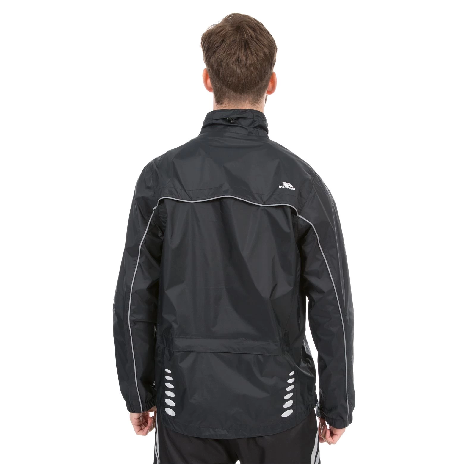 Trespass Men's Waterproof Cycling Jacket Axle - Junior Size 4 Trespass Men's Waterproof Cycling Jacket Axle - Junior Size - Image 4