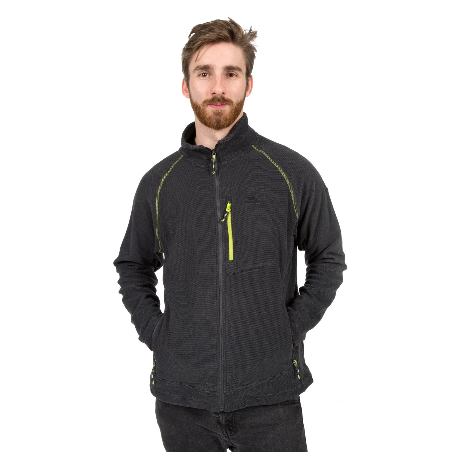 Trespass Men's Lightweight Fleece Jacket Gregory - Junior Size 3 Trespass Men's Lightweight Fleece Jacket Gregory - Junior Size - Image 3