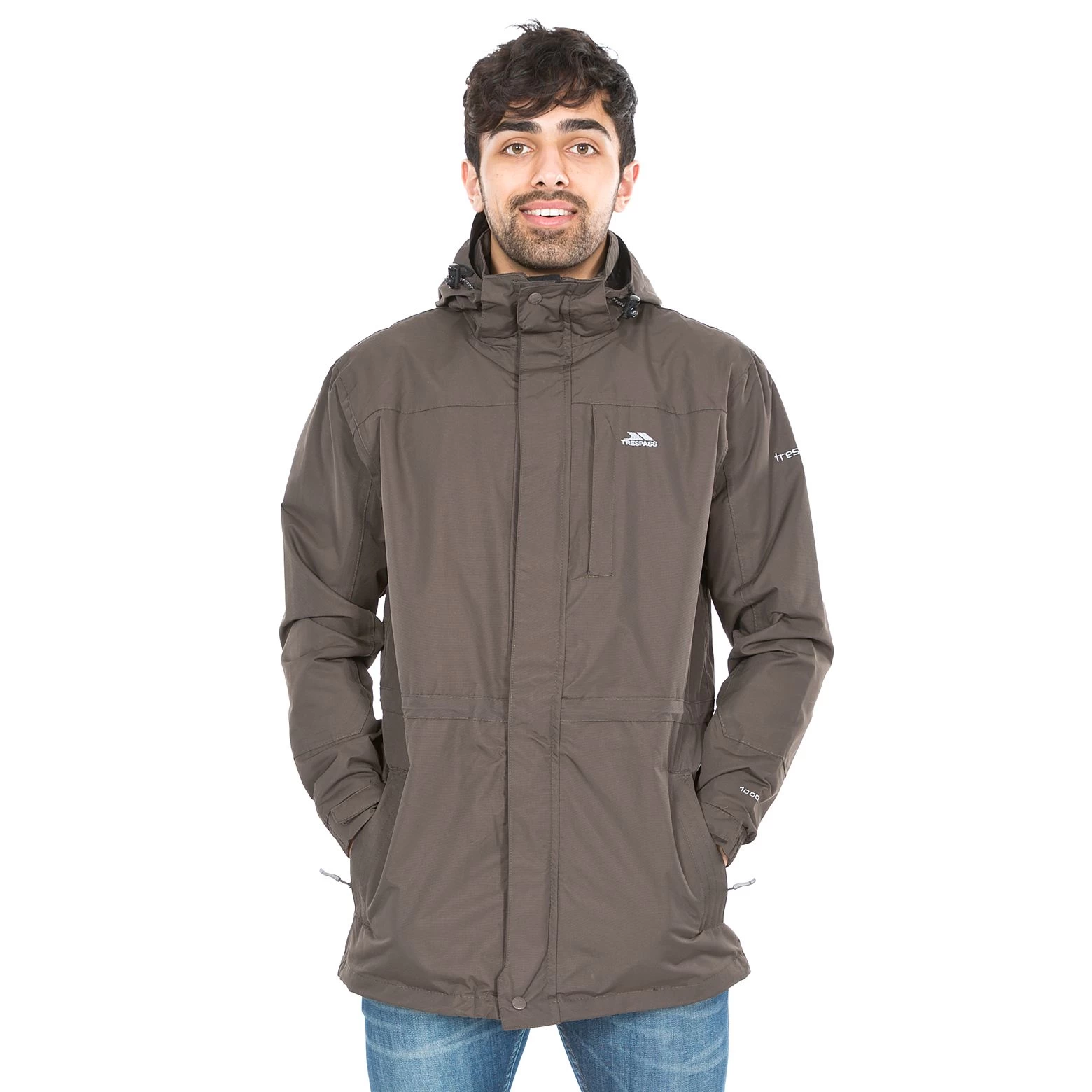 Trespass Men's Waterproof Jacket Edwin - Junior Size 1 Trespass Men's Waterproof Jacket Edwin - Junior Size