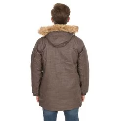 Trespass Mens Waterproof Parka Jacket Gillespie - Junior Size 23 Trespass Mens Waterproof Parka Jacket Gillespie - Junior Size -Adventure Pulse model rainwear gillespie truffle 5