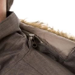 Trespass Mens Waterproof Parka Jacket Gillespie - Junior Size 16 Trespass Mens Waterproof Parka Jacket Gillespie - Junior Size -Adventure Pulse model rainwear gillespie truffle 11