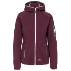 Trespass Womens Full Zip Fleece Hoodie Mona Lisa - Junior Size