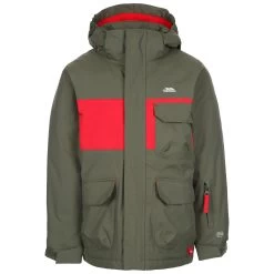 Trespass Boys Ski Jacket TP50 Montee - IVY 2/3