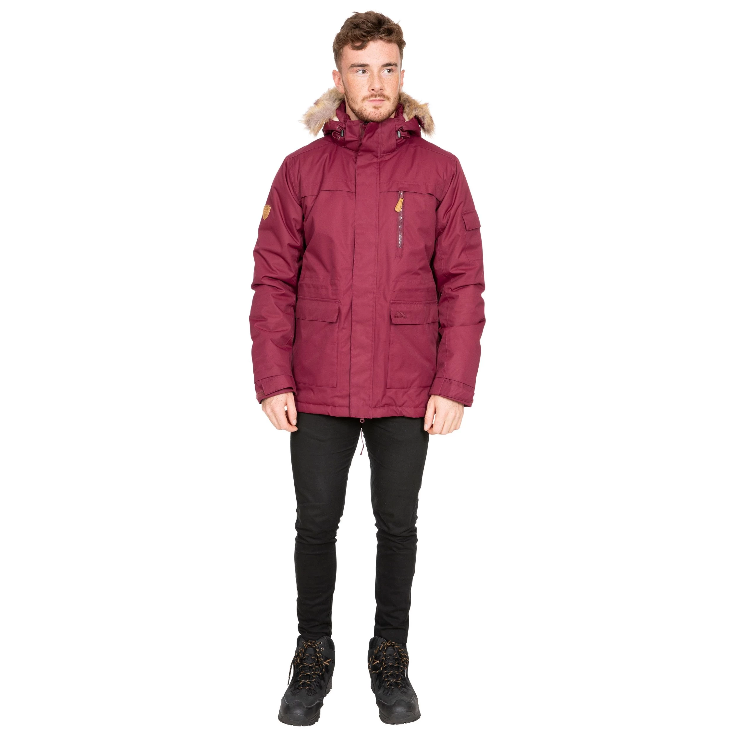 Trespass Bear Men's Waterproof Parka Jacket Mount 5 Trespass Bear Men's Waterproof Parka Jacket Mount - Image 5