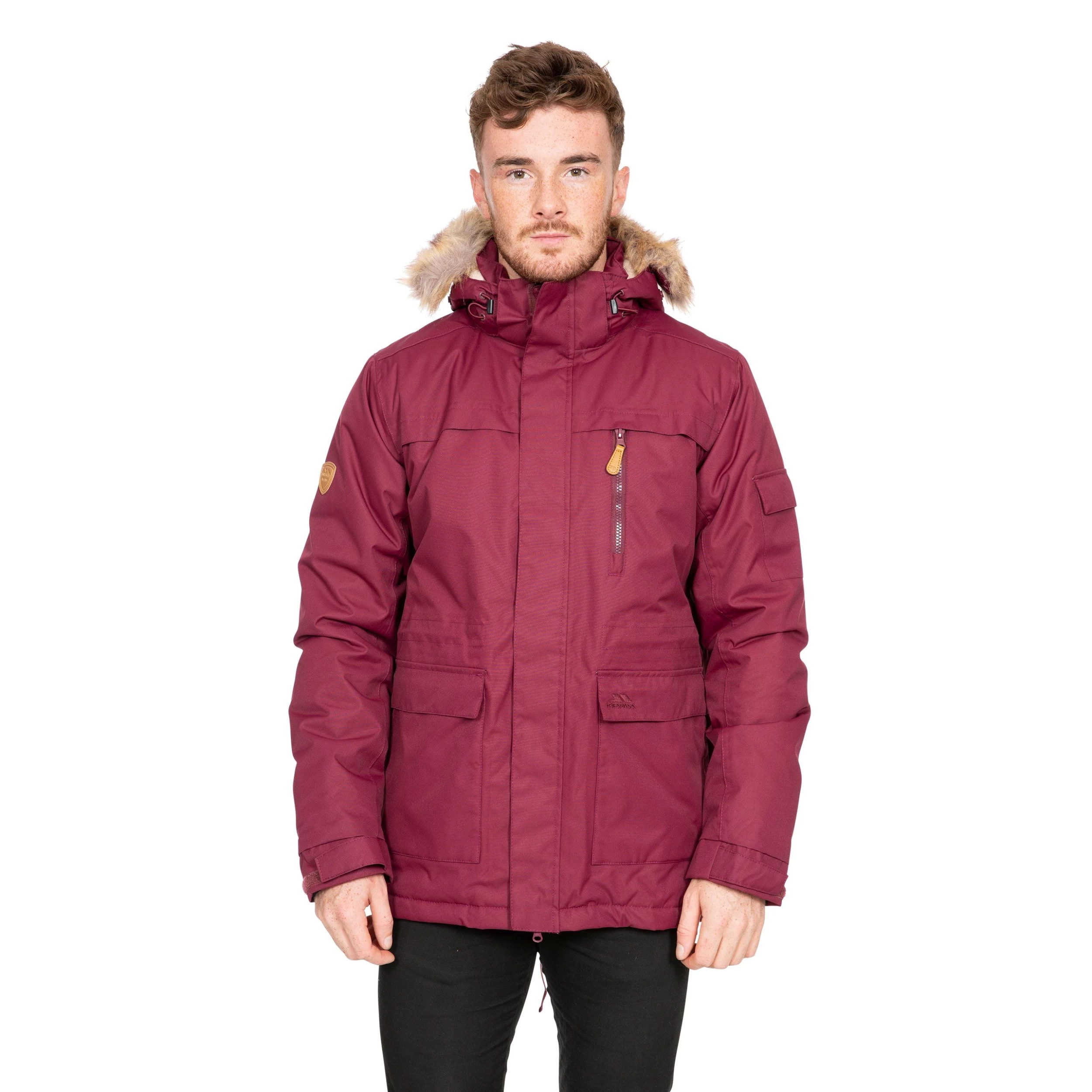 Trespass Bear Men's Waterproof Parka Jacket Mount 3 Trespass Bear Men's Waterproof Parka Jacket Mount - Image 3