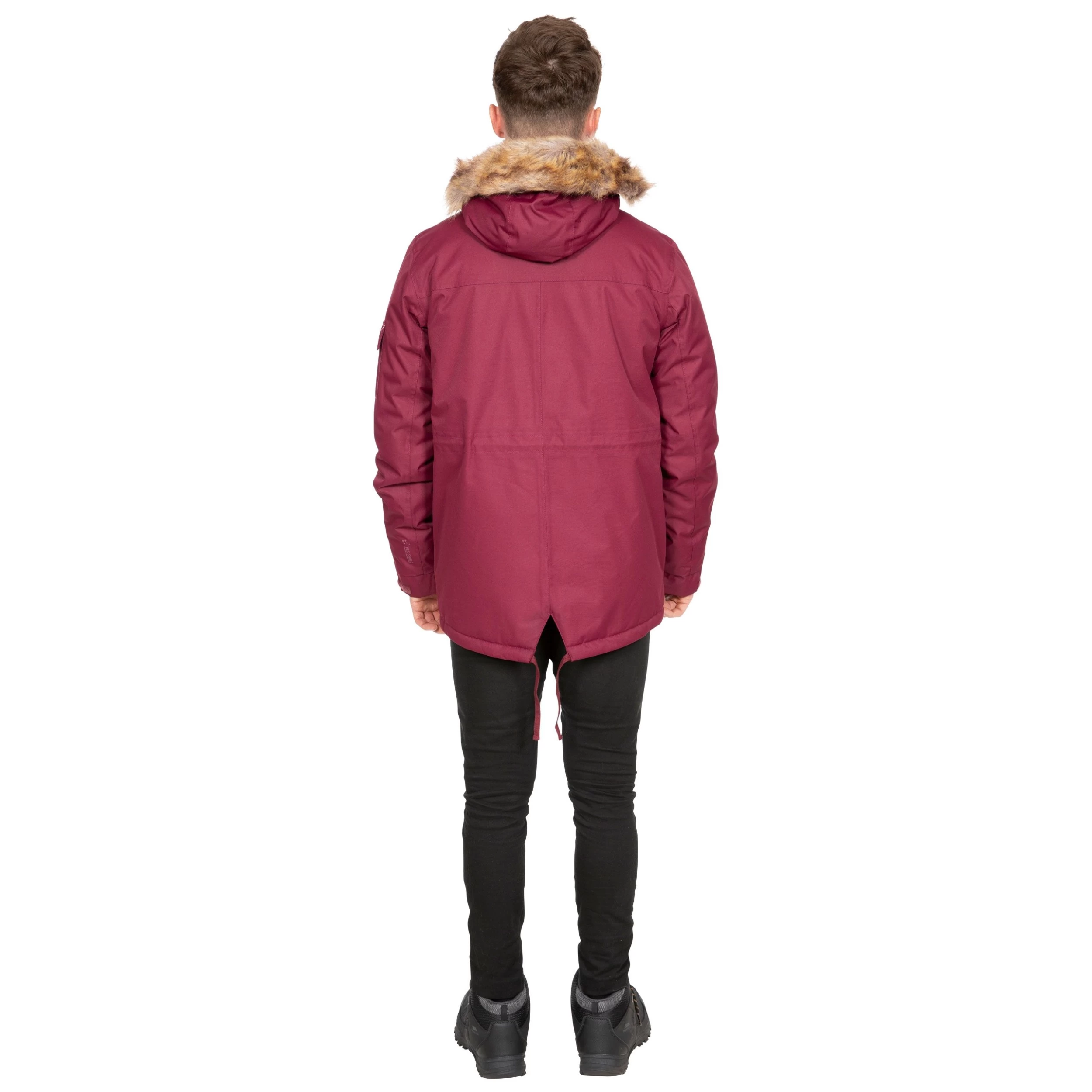 Trespass Bear Men's Waterproof Parka Jacket Mount 4 Trespass Bear Men's Waterproof Parka Jacket Mount - Image 4