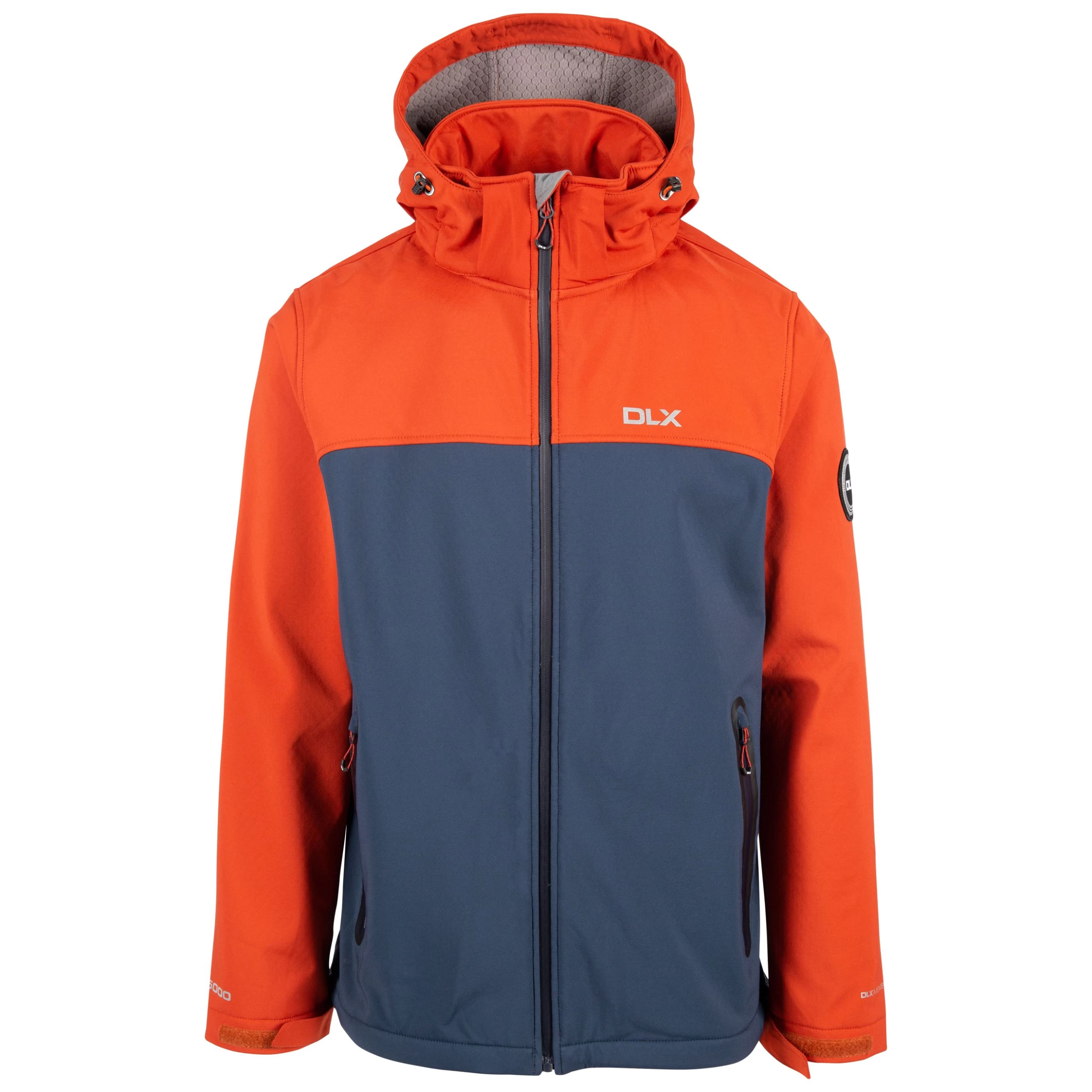 Trespass Men's DLX Softshell Jacket Moyler - BURNT ORANGE XXS 1 Trespass Men's DLX Softshell Jacket Moyler - BURNT ORANGE XXS