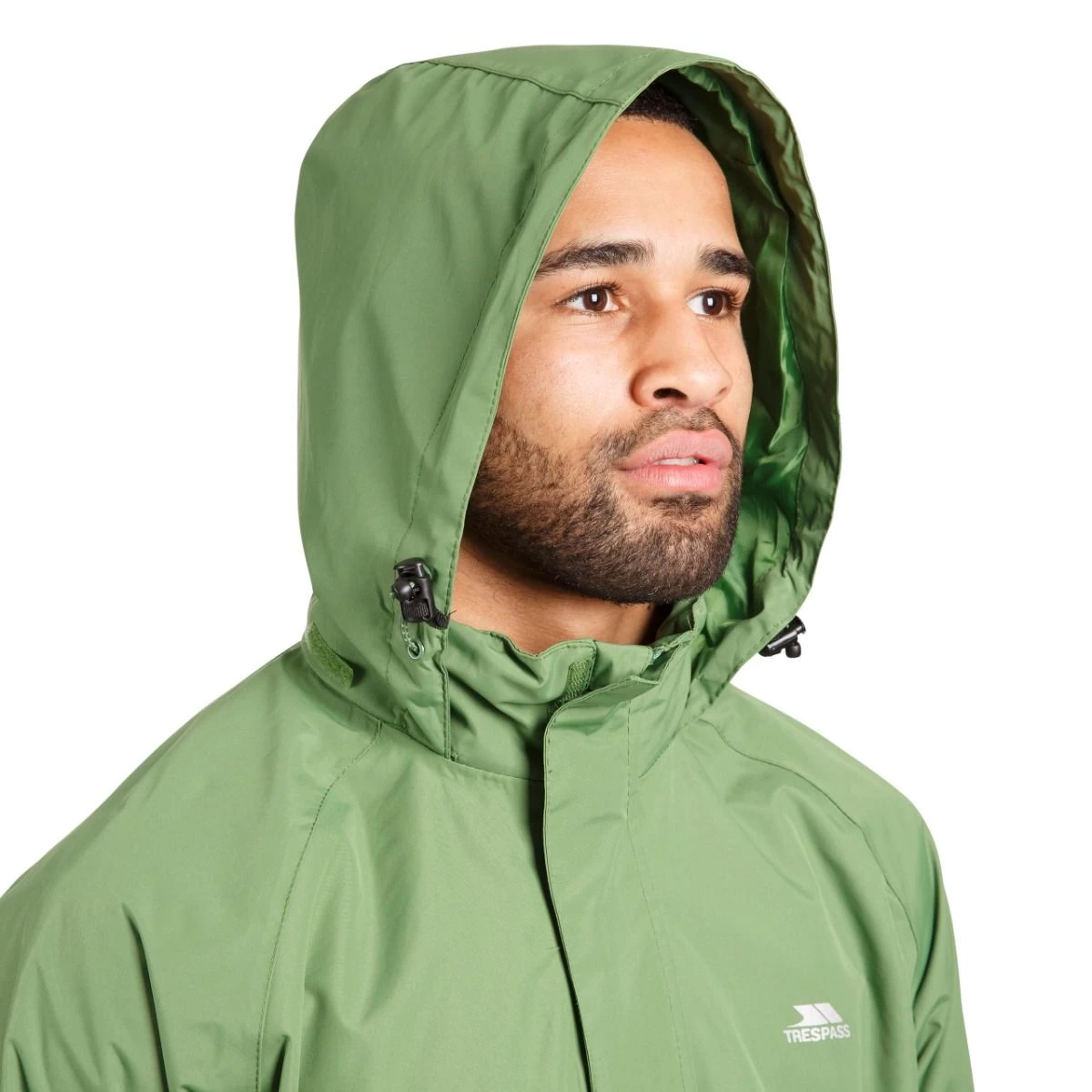 Trespass Mens Waterproof Jacket Nabro II - Junior Size 16 Trespass Mens Waterproof Jacket Nabro II - Junior Size - Image 16