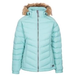 Trespass Womens Padded Hooded Casual Jacket Nadina - Junior Size