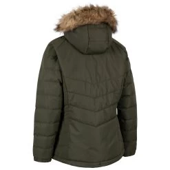 Trespass Womens Padded Hooded Casual Jacket Nadina - Junior Size -Adventure Pulse nadina fajkcan20002 drv b