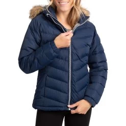 Trespass Womens Padded Hooded Casual Jacket Nadina - Junior Size -Adventure Pulse nadina fajkcan20002 na1 m04