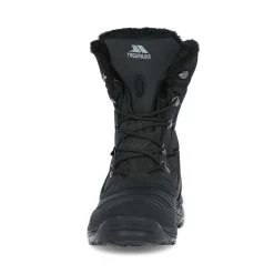 Trespass Mens Fleece Lined Snow Boots Negev II - Junior Size 22 Trespass Mens Fleece Lined Snow Boots Negev II - Junior Size -Adventure Pulse negevii mafobon20001 blk c