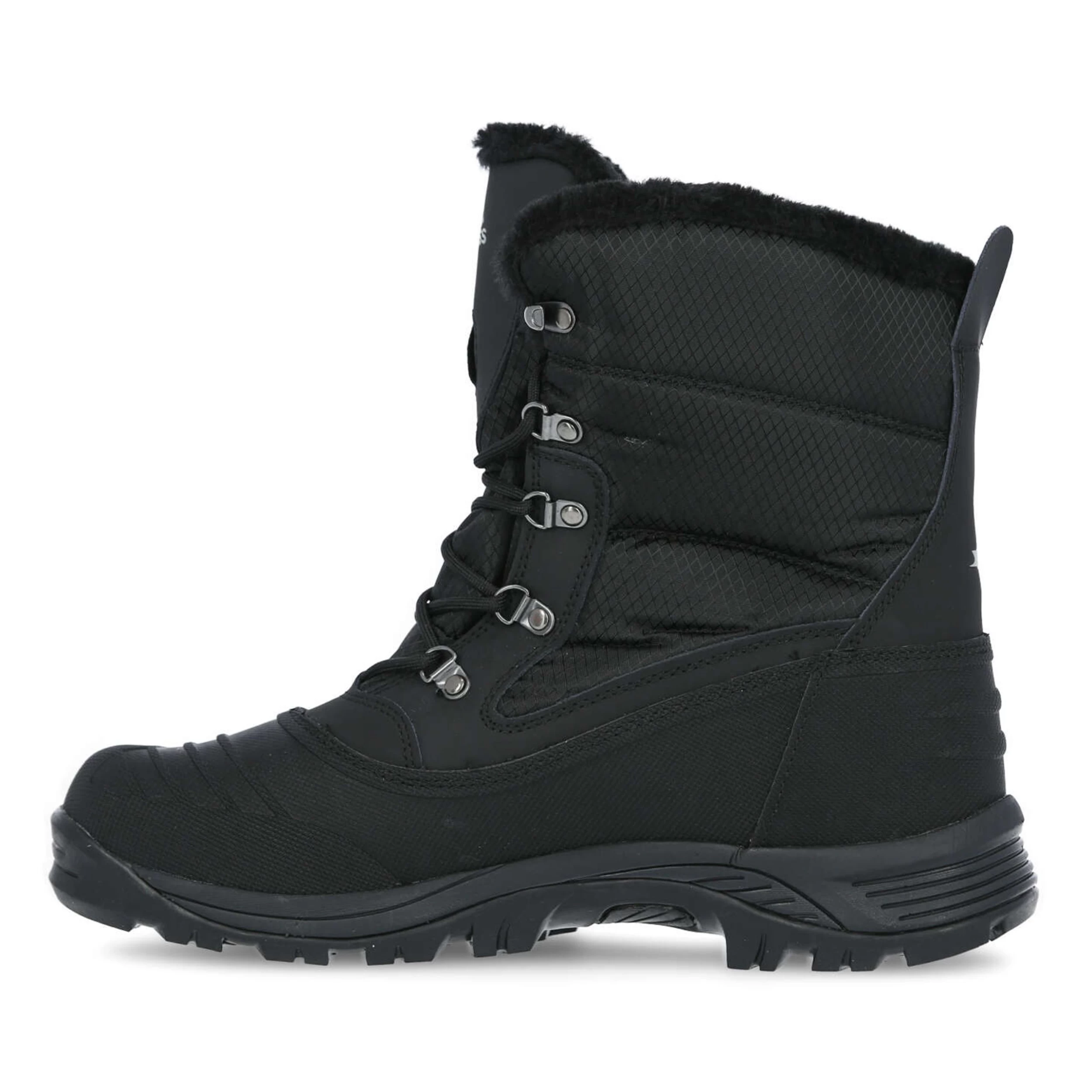 Trespass Mens Fleece Lined Snow Boots Negev II - Junior Size 12 Trespass Mens Fleece Lined Snow Boots Negev II - Junior Size - Image 12