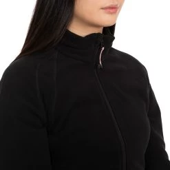 Trespass Womens Fleece Jacket Nonstop - Junior Size 20 Trespass Womens Fleece Jacket Nonstop - Junior Size -Adventure Pulse nonstop faflfltr0022 blk m03