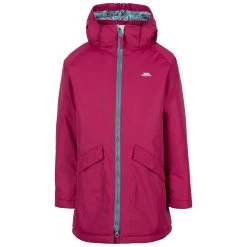 Trespass Girls Waterproof Jacket TP50 Observe - BERRY 11/12 -Adventure Pulse observe fcjkratr0027 ber a 3 1
